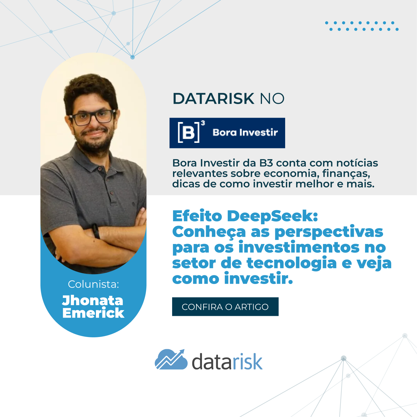 Efeito DeepSeek: Conheça as perspectivas para os investimentos no setor de tecnologia e veja como investir